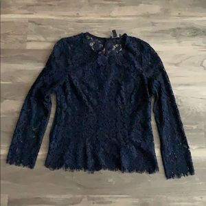 J Crew Lace Top